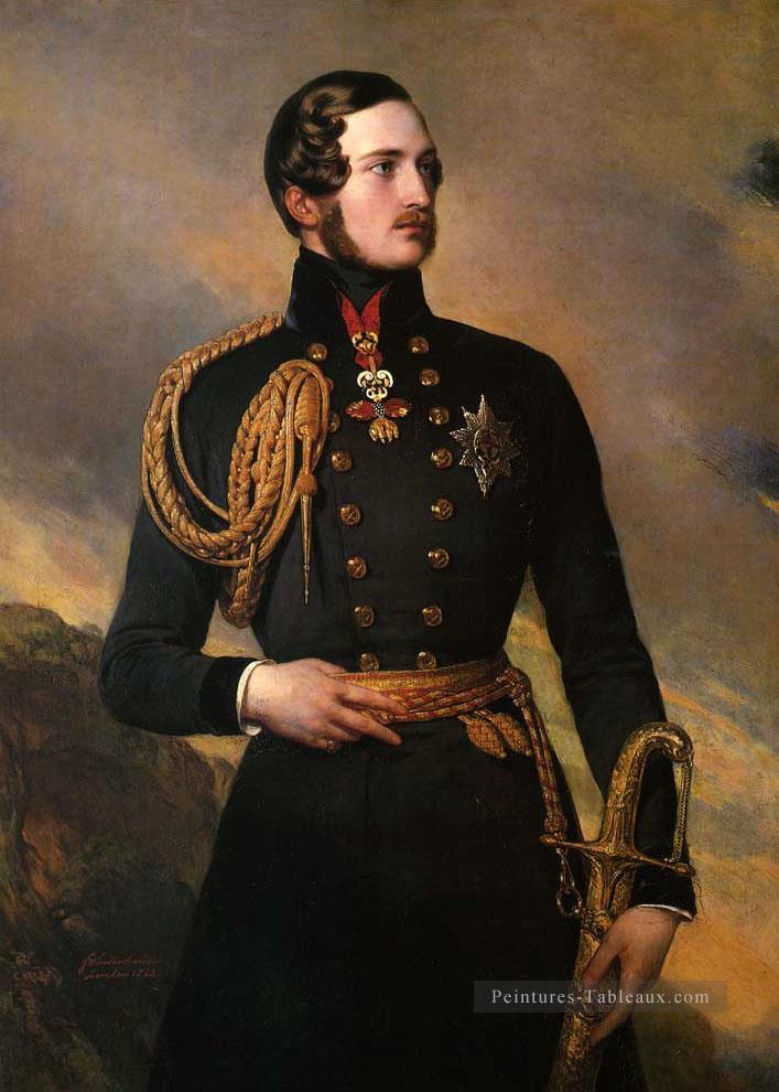Prince Albert 1842 portrait royauté Franz Xaver Winterhalter Peintures à l'huile